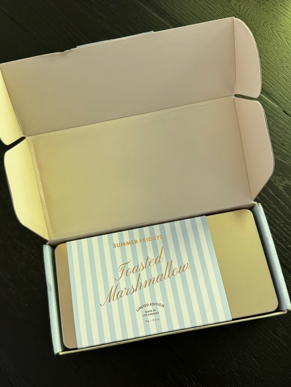 NWT Summer Fridays Limited Edition Toasted Marshmallow PR Mailer